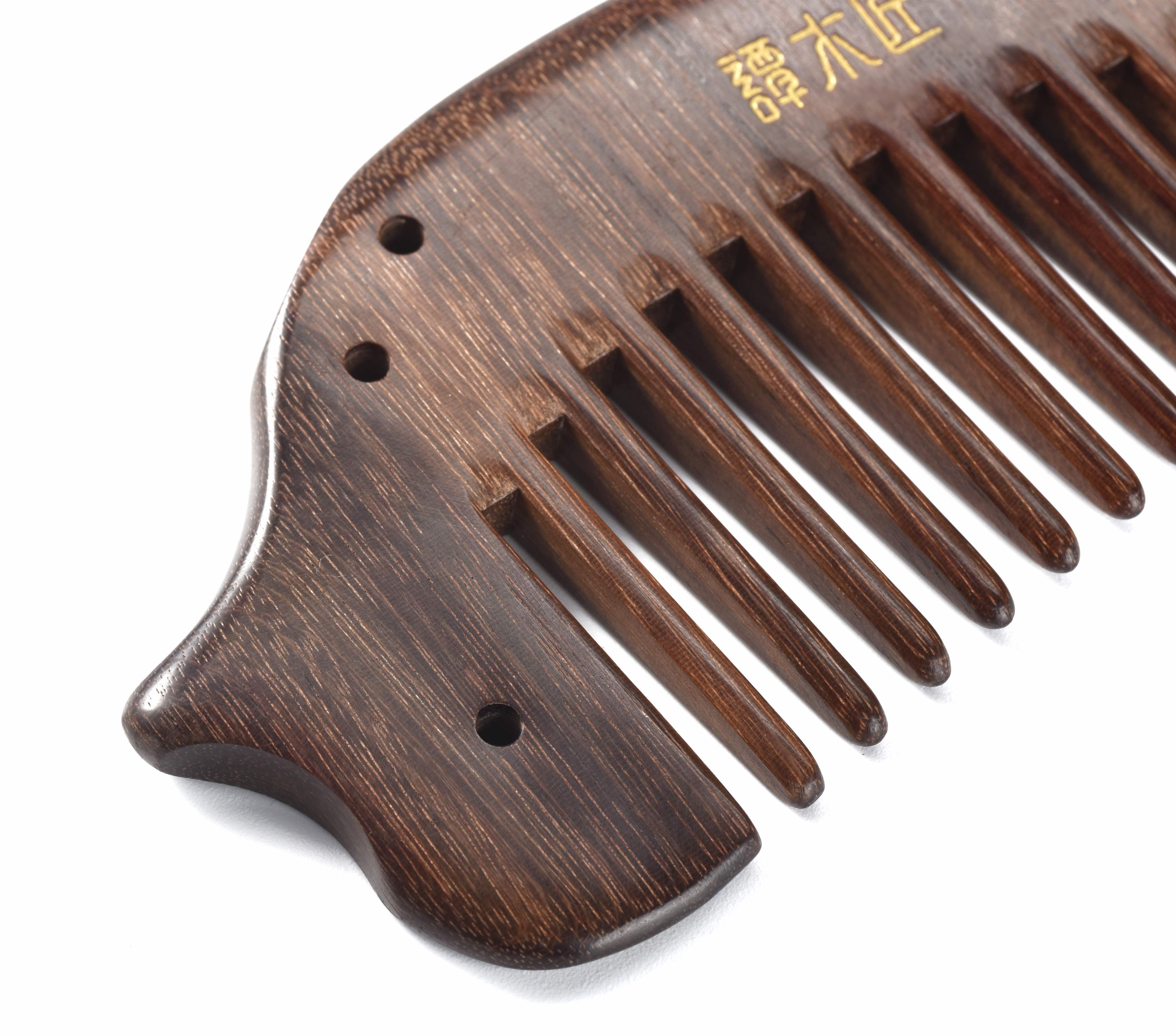 Stylish Couple Hair Combs Set - Matching Wooden Hair Accessories for Him & Her - Perfect for Weddings, Date Nights & Romantic Gifts