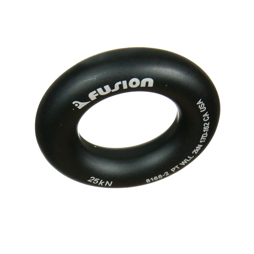 Fusion Climb 2 Inch Small Aluminum O-Ring - Durable Climbing Gear for Outdoor Adventures, Rock Climbing & Camping Equipment
