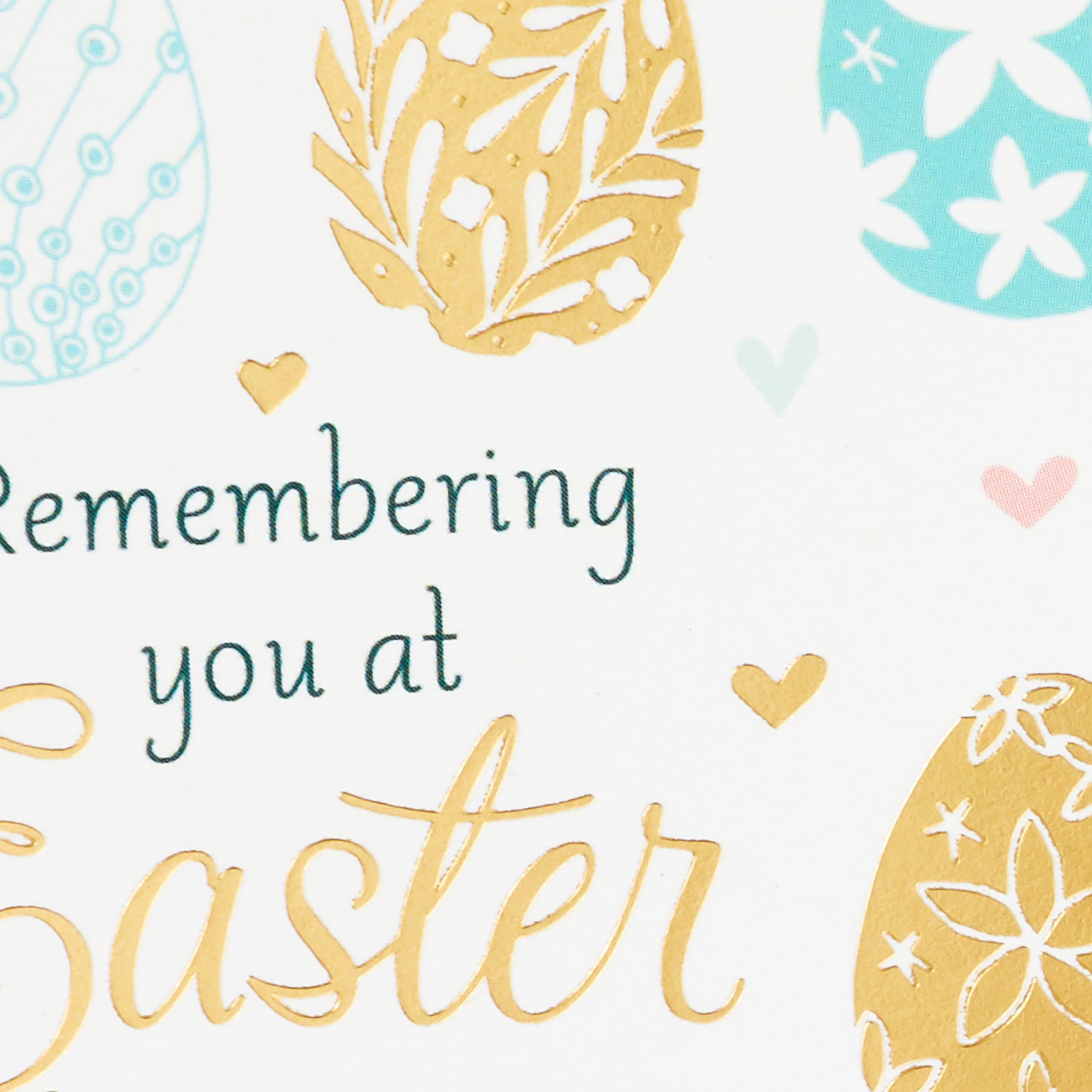 Hallmark Easter Greeting Cards with Envelopes - Pack of 6 Assorted Easter Egg Designs - Perfect for Easter Celebrations, Gifts and Spring Decorations