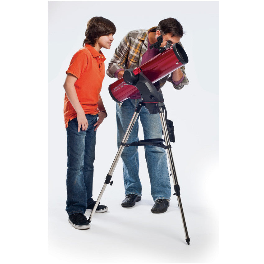 Celestron SkyProdigy 130 Computerized Reflector Telescope - Automatic Alignment, 130mm Aperture, Smartphone Adapter Included - Perfect for Stargazing, Astrophotography & Backyard Astronomy