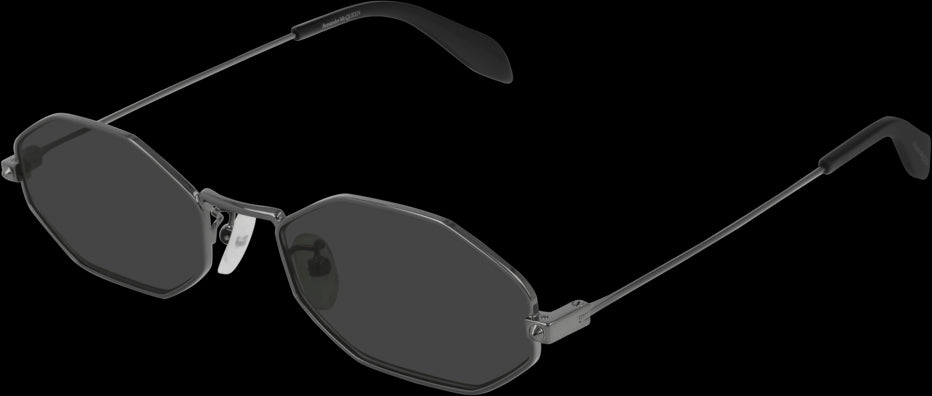 Alexander McQueen AM0211SA Sunglasses - Luxury Designer Shades for Men & Women - Perfect for Outdoor Activities, Travel, and Fashion Statements