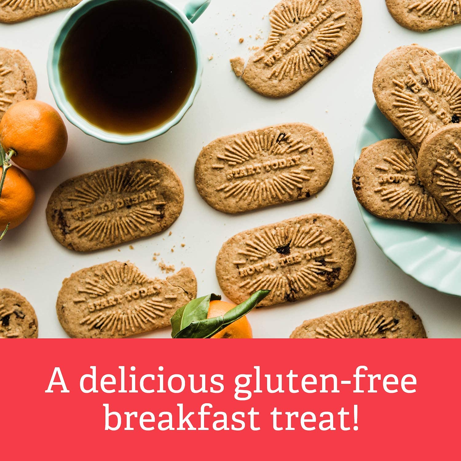 Goodie Girl Gluten-Free Cinnamon Brown Sugar Breakfast Biscuits | 16 Snack Packs (4 Boxes) | Peanut, Egg & Dairy-Free | Perfect for School Lunches, Office Snacks & On-the-Go Breakfast