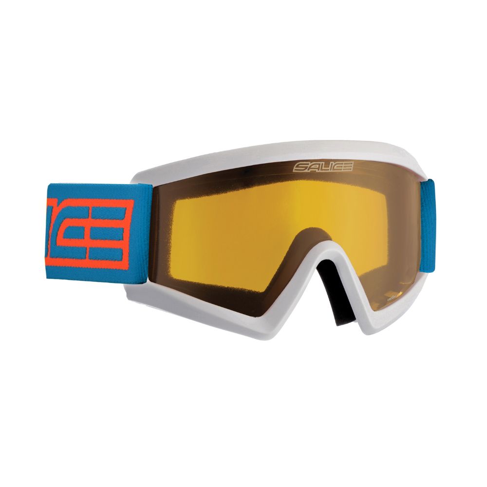 Salice Light Adaptive Kids Ski Goggles for Boys & Girls Ages 5-10 - UV Protection, Anti-Fog Lens for Snowboarding & Winter Sports - Perfect for Skiing, Snow Tubing & Outdoor Winter Activities