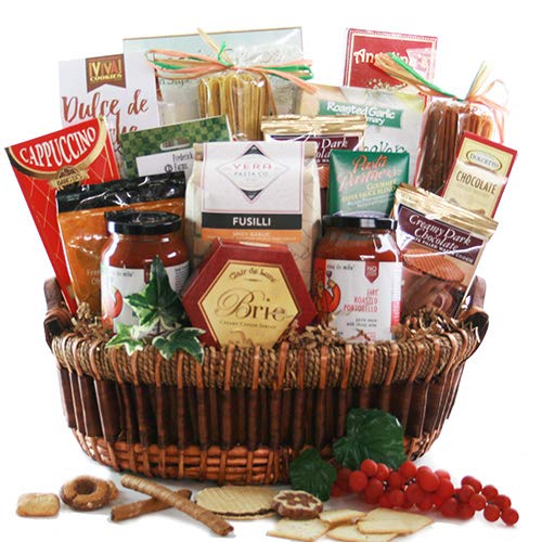 Authentic Italian Gourmet Gift Basket - Premium Pasta, Olive Oil & Delicacies | Perfect for Holidays, Corporate Gifts & Italian Food Lovers