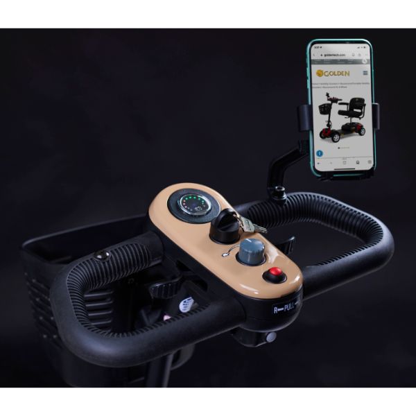 Golden Technologies Buzzaround XL 3-Wheel Mobility Scooter - Lightweight & Portable Electric Scooter for Adults & Seniors - Ideal for Shopping, Travel & Outdoor Activities