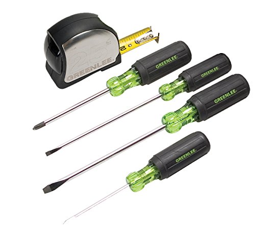 Greenlee 0159-13 Professional Electrician Tool Kit - 13-Piece Standard Electrical Tools Set for Wiring & Repairs | Ideal for Home Improvement & Commercial Electrical Work