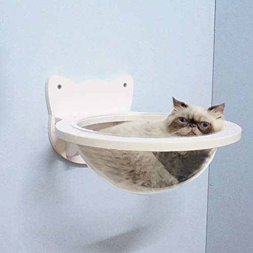 Wall-Mounted Cat Bed Perch - Cozy Hammock for Cats & Small Pets - Perfect for Lounging & Play