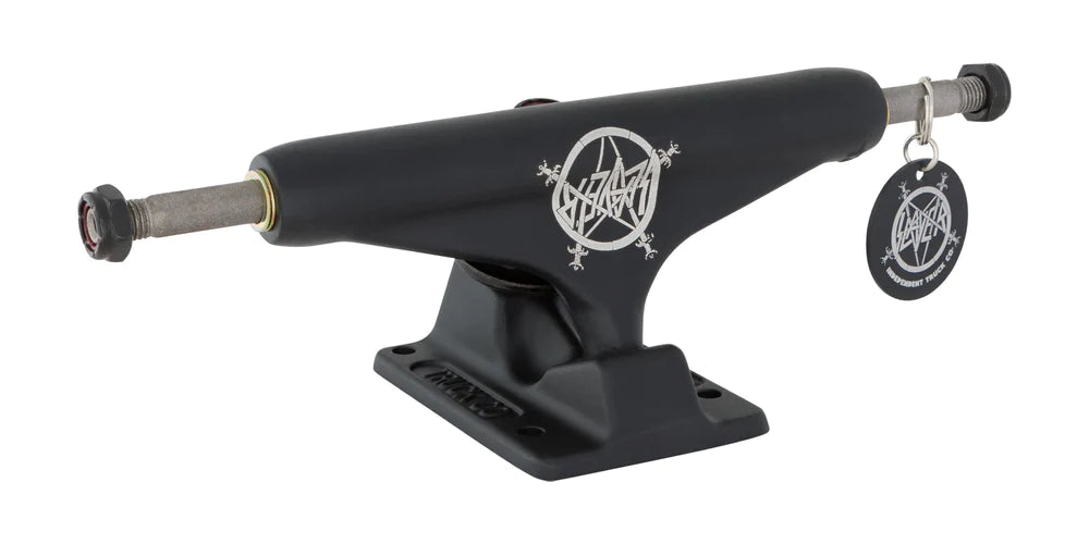Stage 11 Forged Hollow Slender Black Independent Skateboard Trucks - Premium Lightweight Skateboard Parts for Street & Park Skateboarding