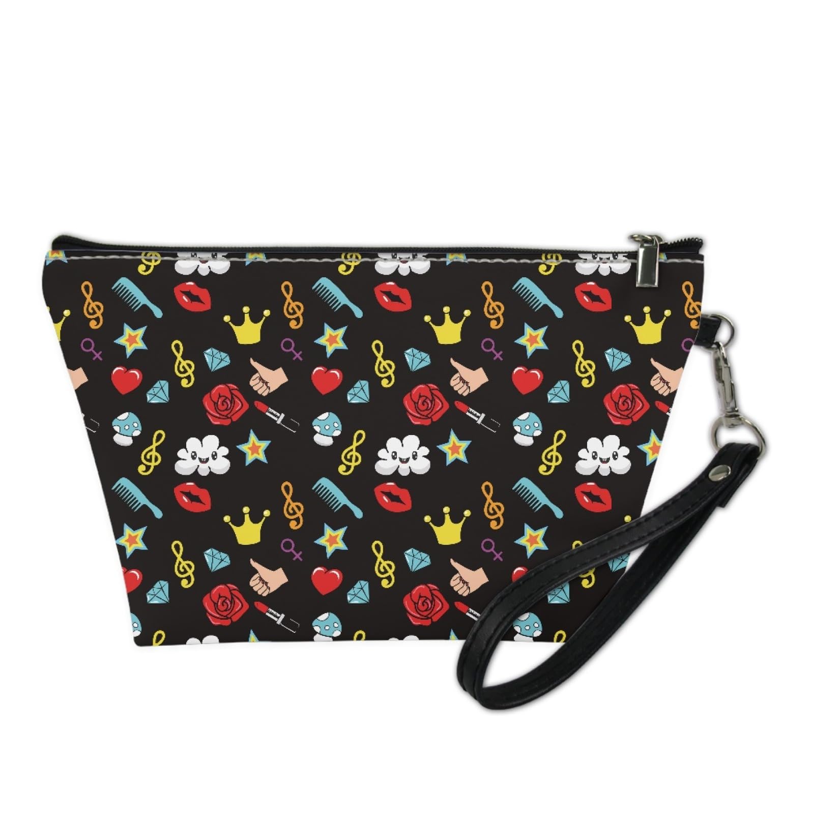 Waterproof Nurse Travel Makeup Bag for Women - Cosmetic & Toiletry Organizer with Removable Strap, Hanging Hook | Perfect for Nurses, Travel, Gym & Daily Essentials Storage