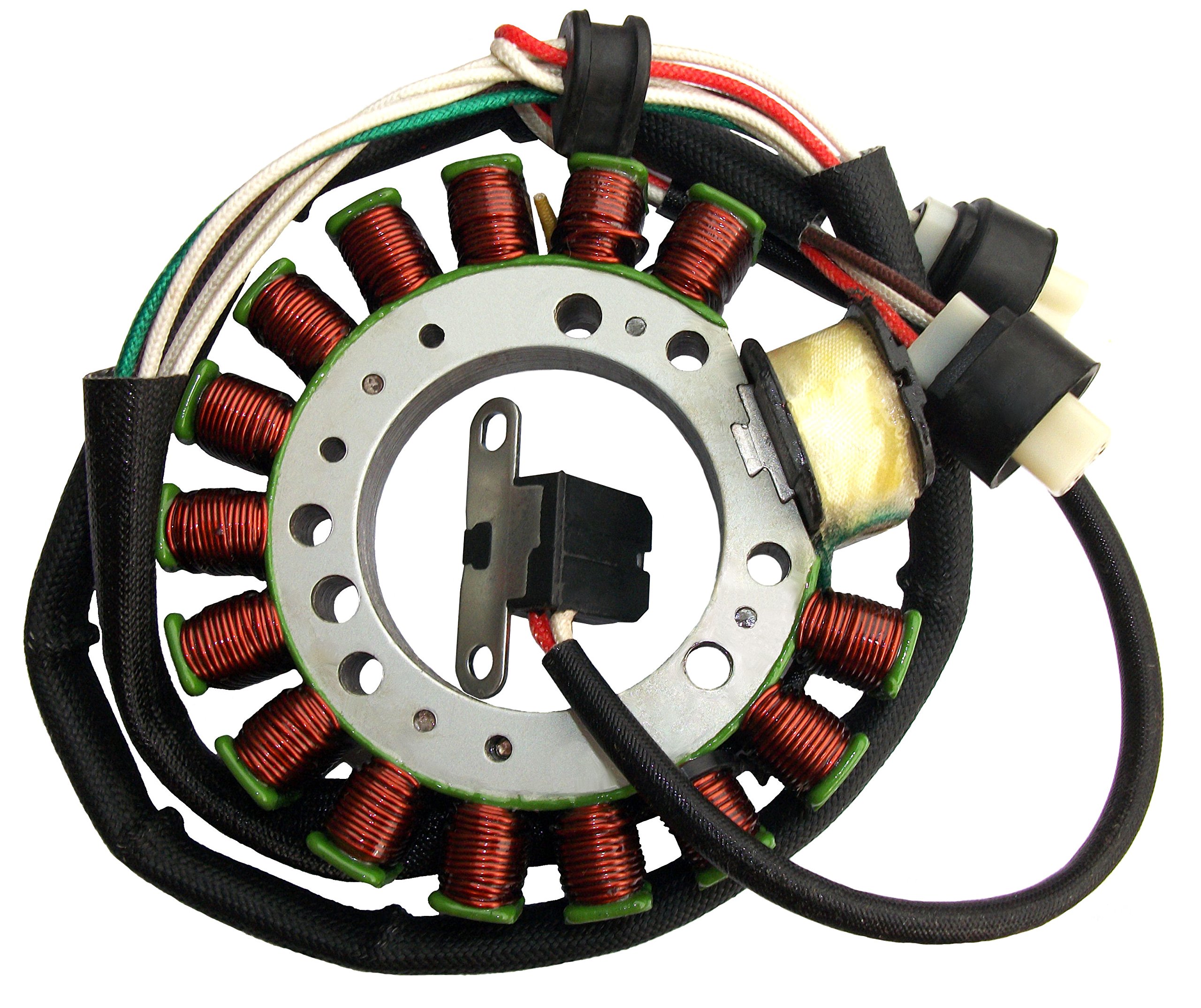 High Performance Starter Ignition Coil Solenoid Relay Stator for 1990-1995 Yamaha Warrior 350 YFM350 ATV - Compatible with 1990 1991 1992 1993 1994 Models - Perfect for Off-Roading, Trail Riding & ATV Maintenance