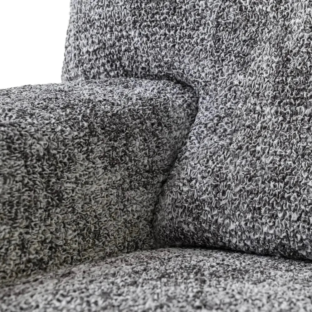 Microfiber Printed Armchair Slipcover - Stretchable Furniture Protector for Living Room, Bedroom & Office - Easy Washable Sofa Cover for Home Decor