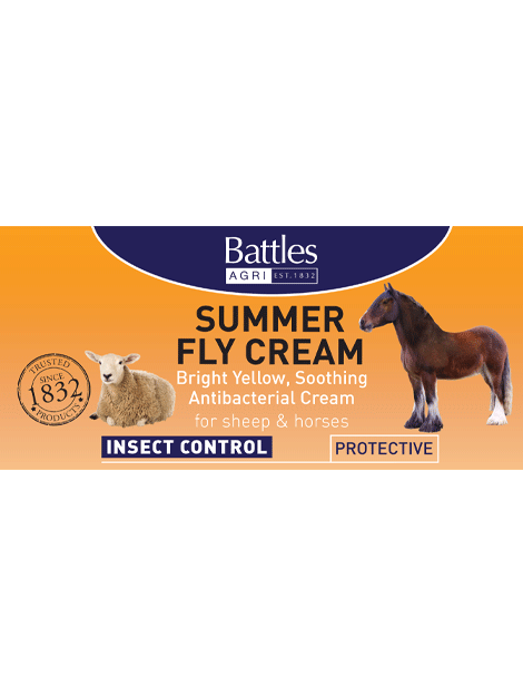 Battles Summer Fly Cream - Natural Insect Repellent for Outdoor Activities, Camping & Hiking - Effective Mosquito & Bug Protection