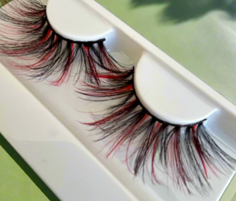 Monster Lashes - Non-Magnetic False Eyelashes for Dramatic Eye Makeup | Perfect for Halloween, Cosplay & Special Events