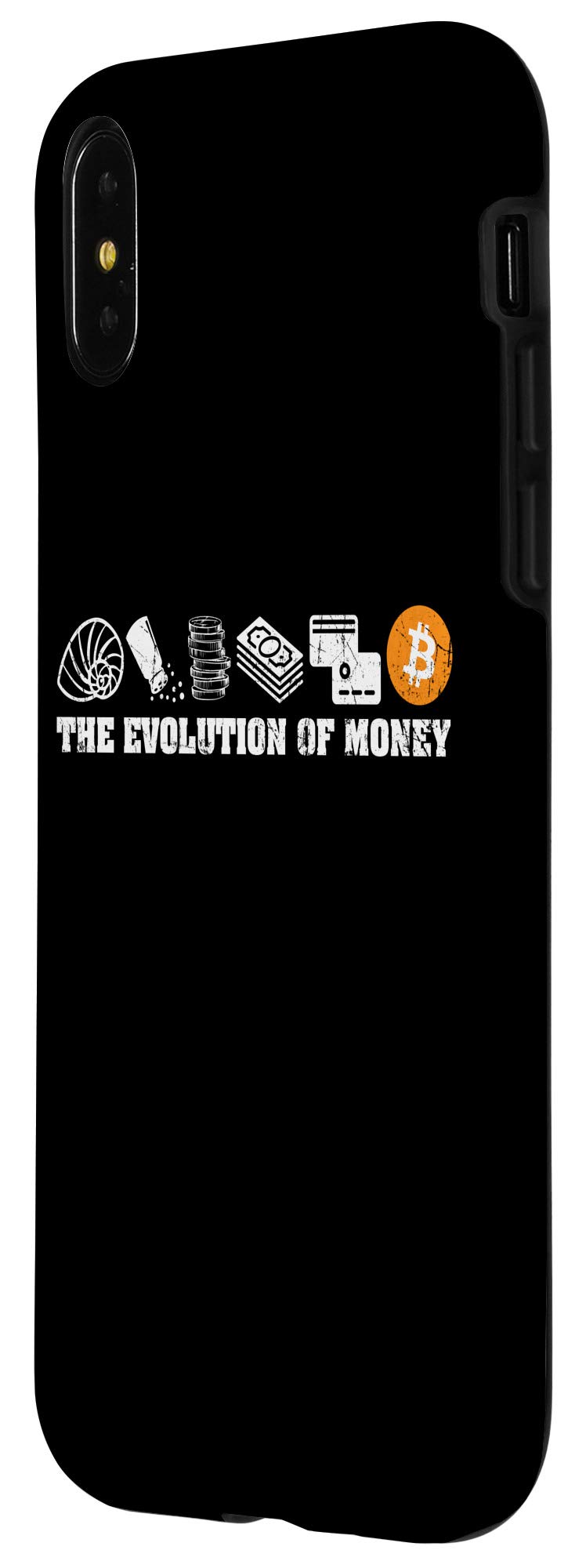 Bitcoin Lover iPhone X/XS Case - Cryptocurrency Themed Protective Phone Cover for Bitcoin Enthusiasts | Perfect for Crypto Trading, Tech Conferences & Digital Currency Fans