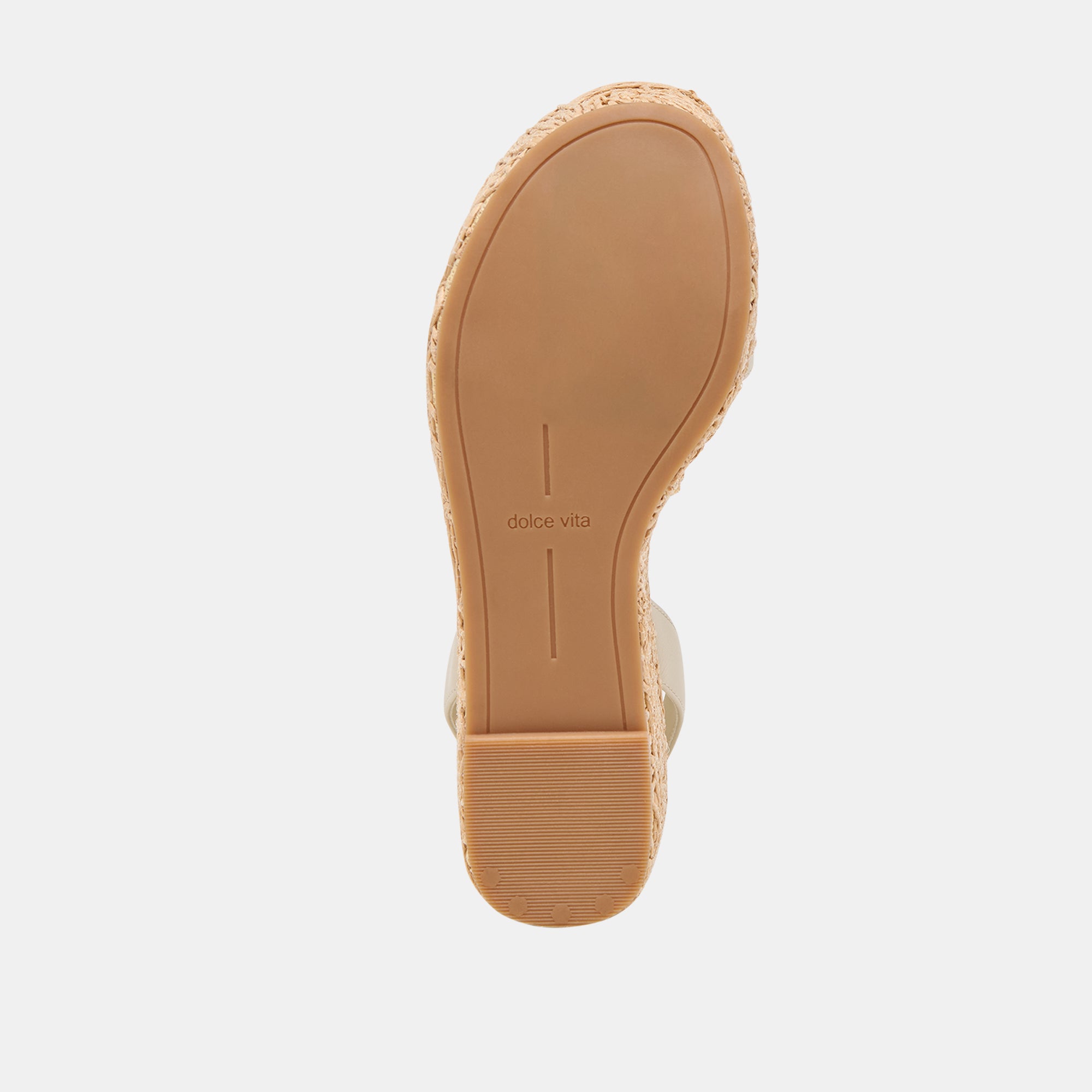 TALISA Women's Ivory Leather Wedge Sandals - Comfortable Casual & Dressy Shoes for Summer, Beach, and Outdoor Wear