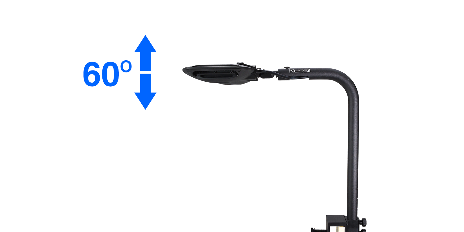 Kessil AP9X LED Aquarium Light - Full Spectrum Fish Tank Lighting for Coral Growth & Marine Life | Perfect for Saltwater Reef Tanks & Aquatic Plant Tanks