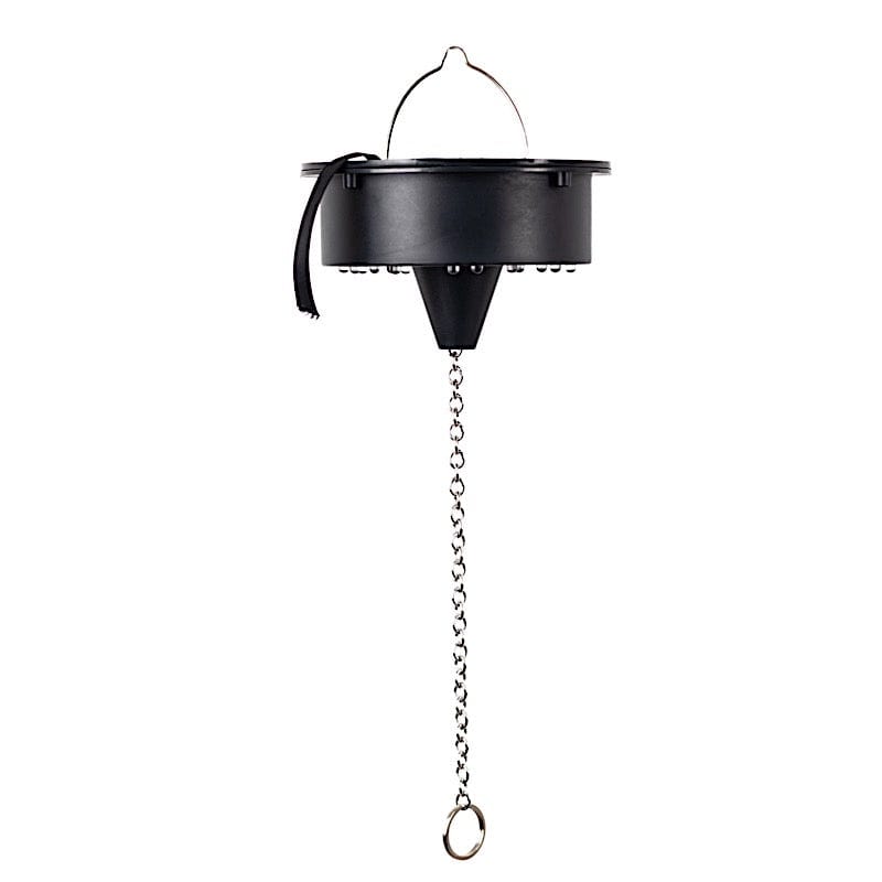 18 LED Lights Rotating Heavy Duty Motor for Hanging Mirror Disco Ball - Black | Perfect for Dance Parties, Nightclubs & Home Entertainment