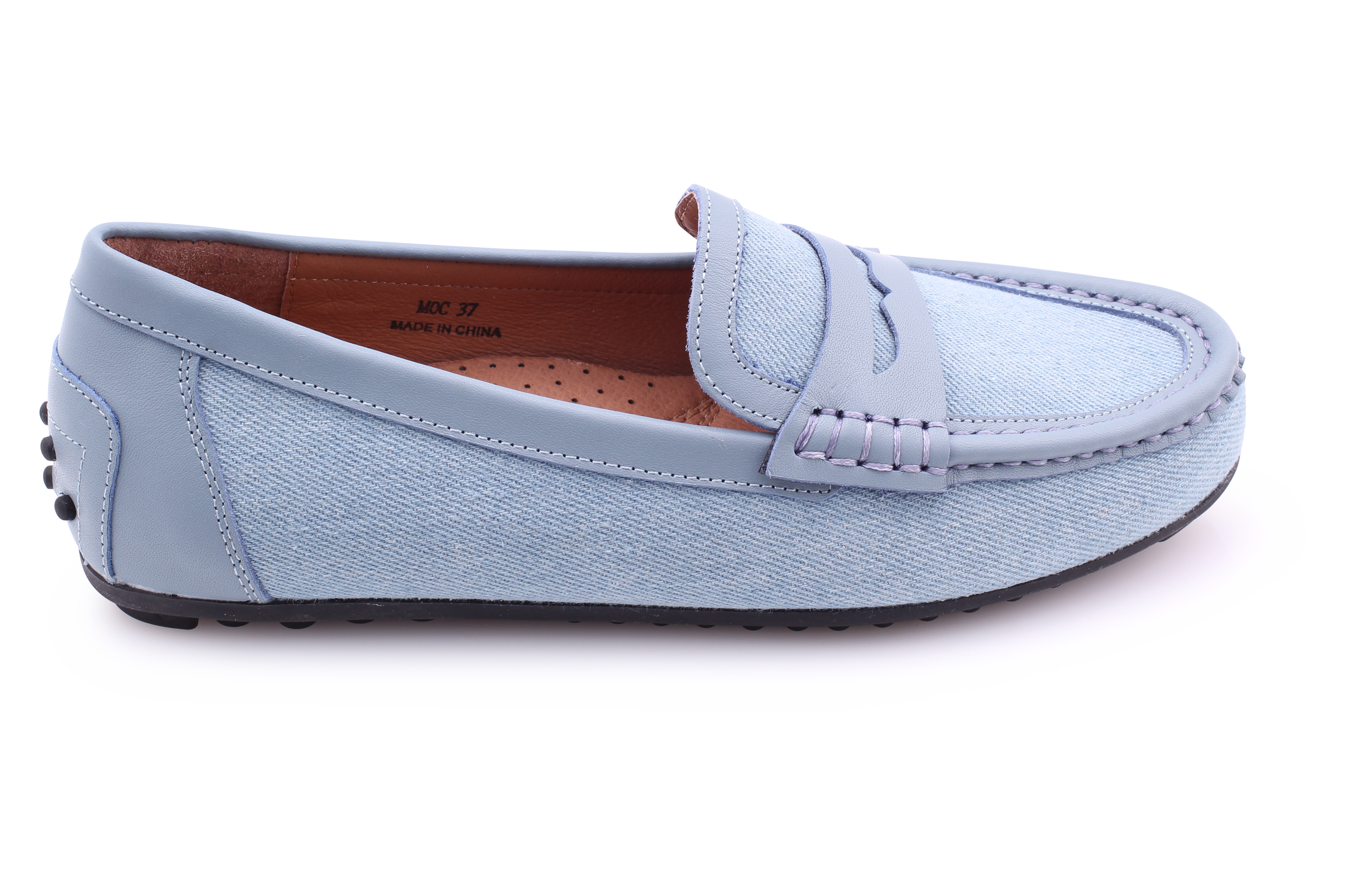Lynette&Co Men's Genuine Leather Moccasin Slippers - Soft Indoor/Outdoor House Shoes for Comfort & Relaxation at Home, Office, or Travel