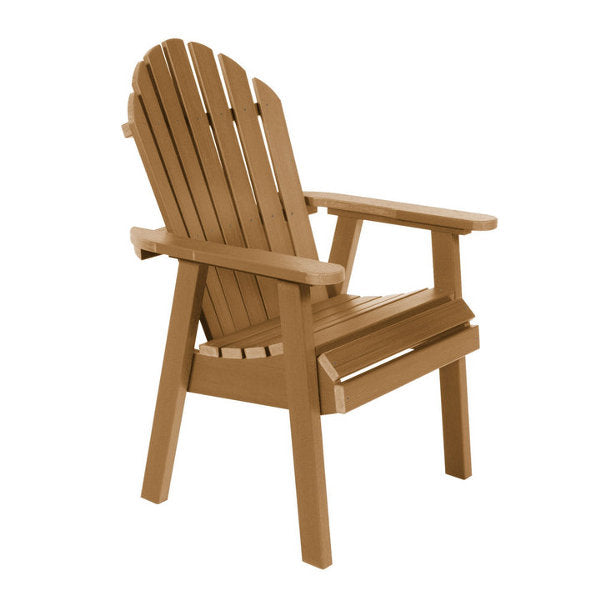 Premium Commercial-Grade Muskoka Adirondack Deck Dining Chair - Heavy Duty Outdoor Patio Furniture for Restaurants, Resorts & Backyard Relaxation