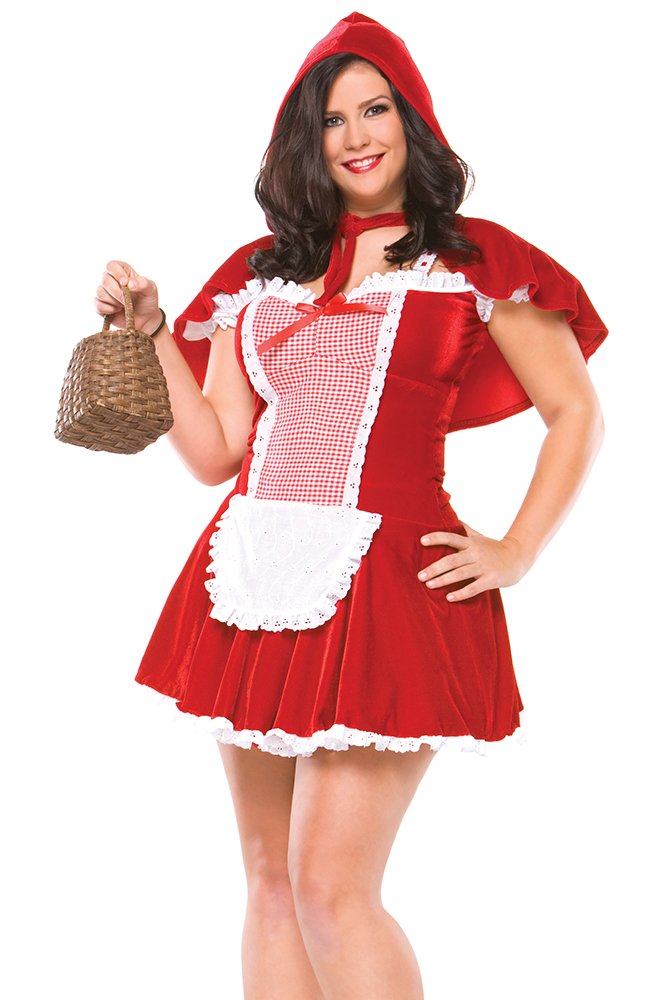 Coquette Women's Red Riding Hood Costume - Elegant Halloween Dress for Cosplay, Fairy Tale Party & Themed Events