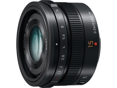 Panasonic Lumix G Leica DG Summilux 15mm f/1.7 ASPH Lens - Fast Prime Lens for Micro Four Thirds Cameras | Perfect for Portrait, Street & Low Light Photography