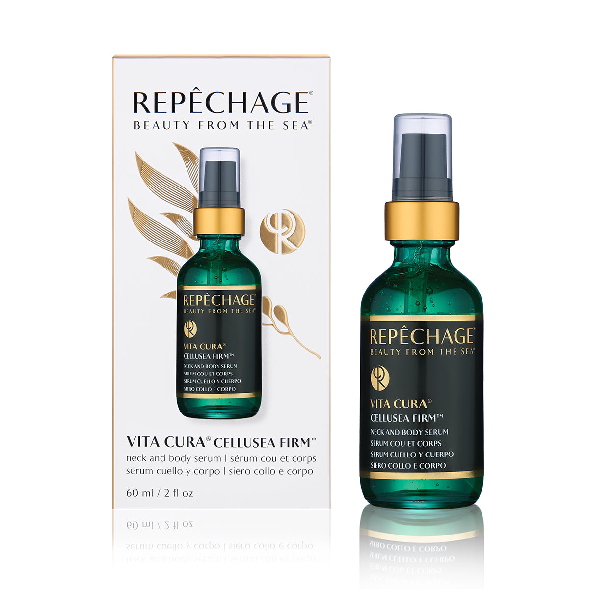 Vita Cura® CelluSea Firm™ Neck and Body Serum - Anti-Aging & Firming Treatment for Smooth Skin | Perfect for Daily Skincare Routine & Special Occasion Prep
