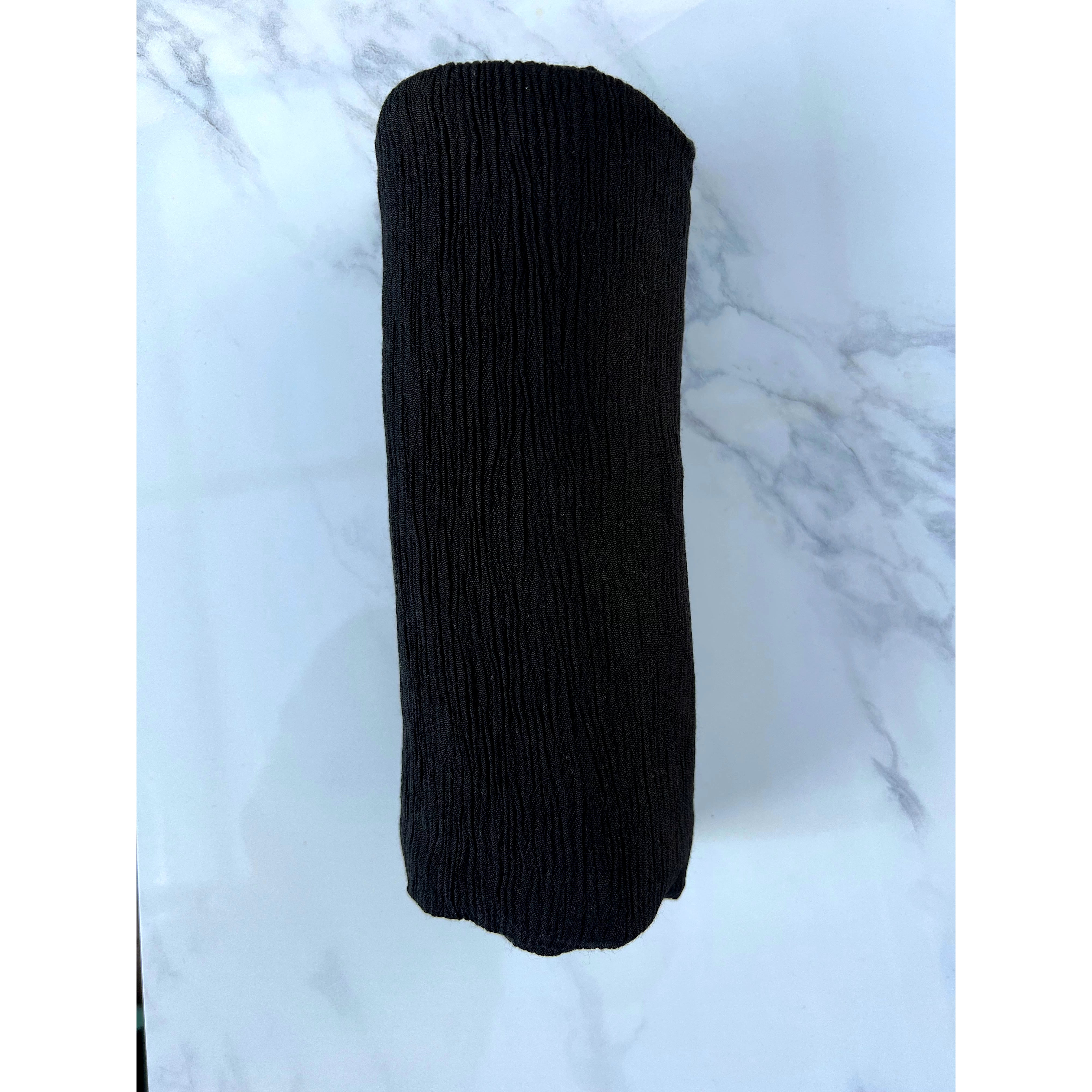 Midnight Crinkle Modal Fabric - Soft & Breathable Material for Pajamas, Dresses & Loungewear - Perfect for Comfortable Sleepwear & Cozy Home Outfits
