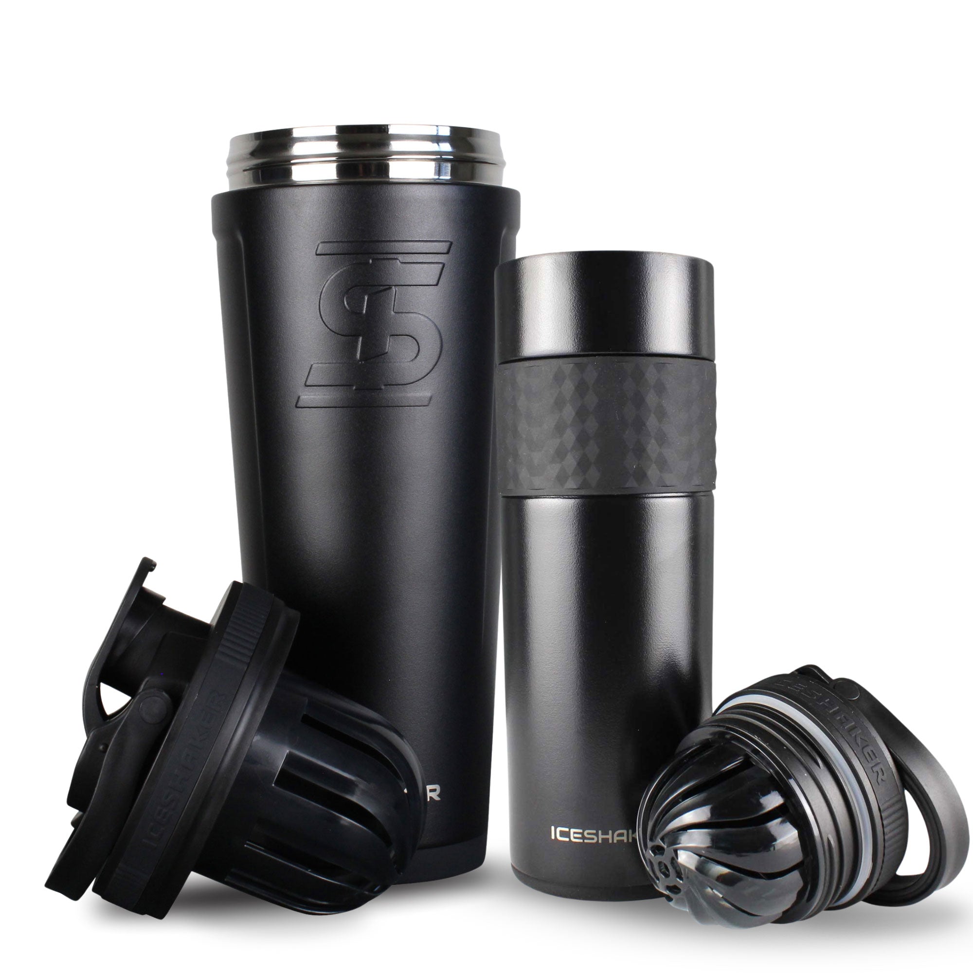 Premium His & Her Protein Shaker Bottle Set - 20oz Leak-Proof Mixing Cups for Gym, Workouts & Post-Training Recovery - BPA-Free Fitness Accessories for Couples