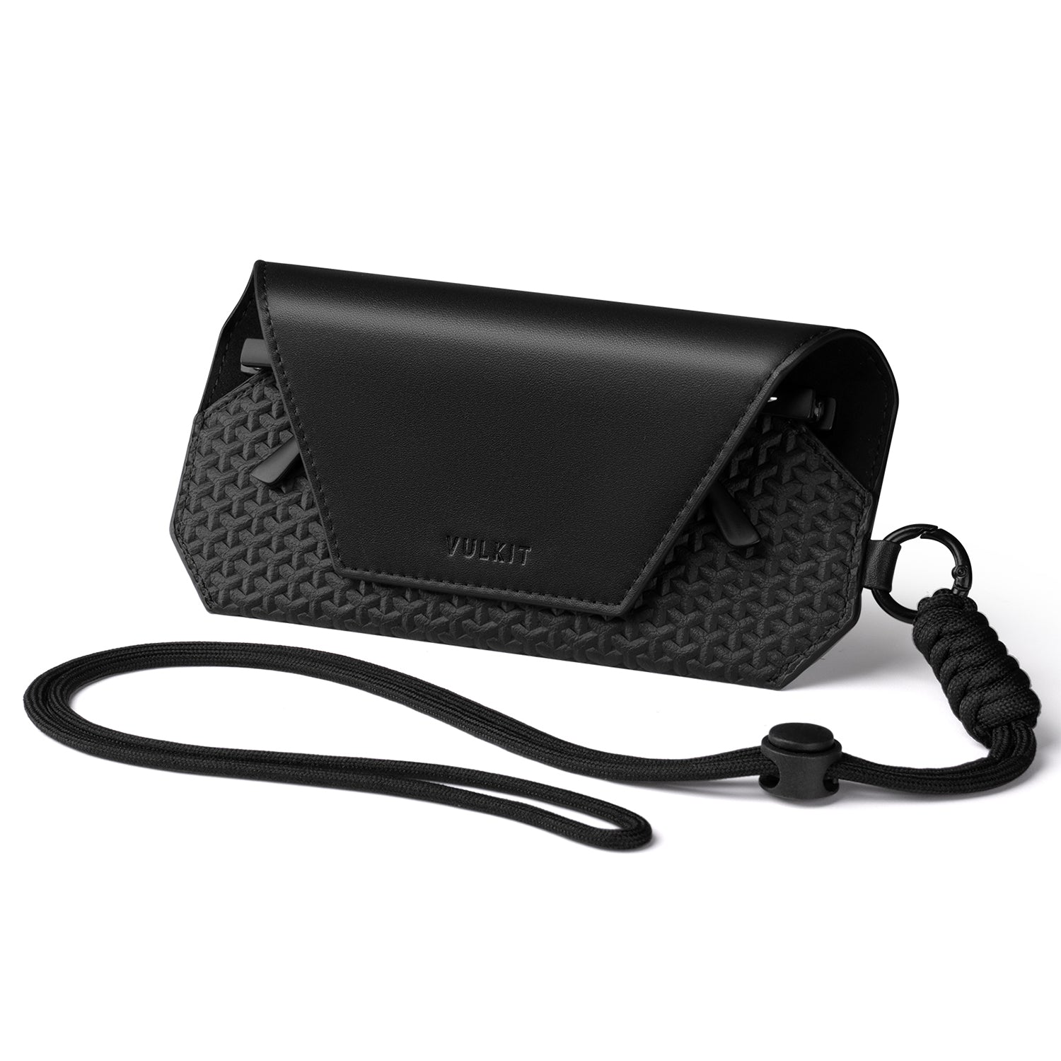 Premium VGP100 Leather Soft Glasses Case with Adjustable Neck Strap - Slim & Portable Eyewear Holder for Sunglasses & Prescription Glasses | Perfect for Travel, Outdoor Activities & Daily Protection