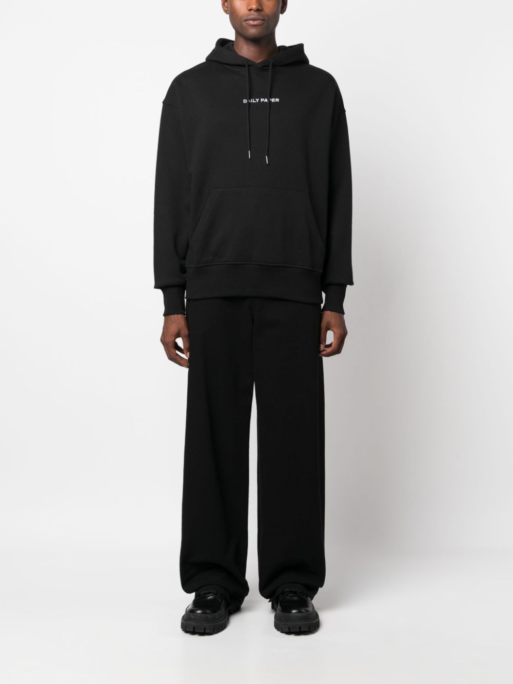 Daily Paper Men's Black Sweater | Stylish & Comfortable Knitwear for Casual & Office Wear