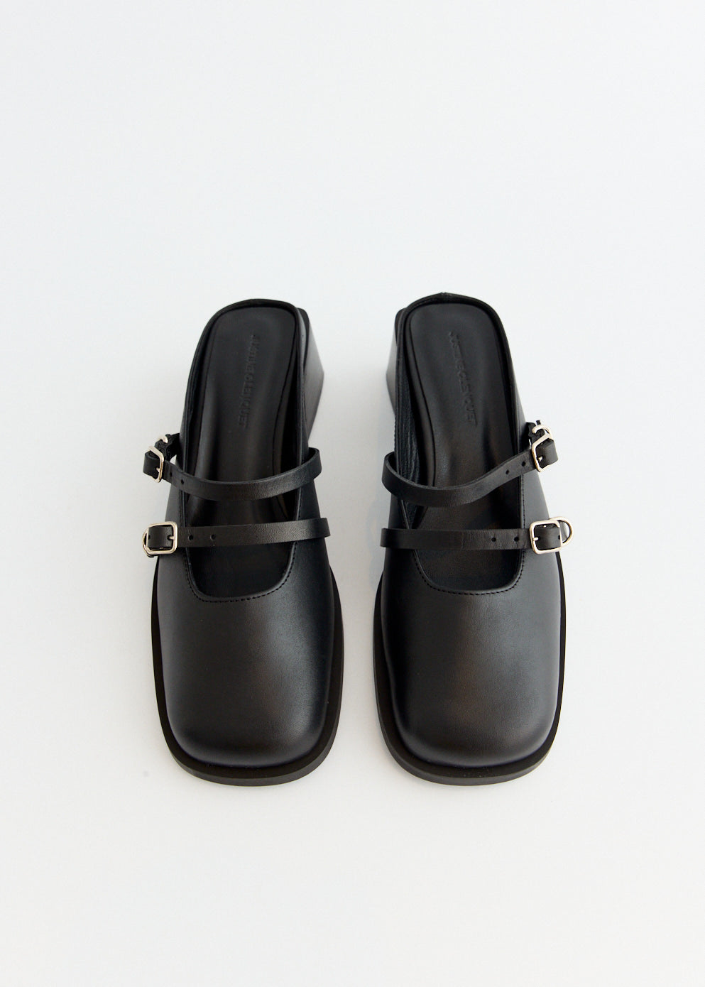 Andie Black Mules for Women - Comfortable Slip-On Shoes - Perfect for Casual Wear, Office & Travel