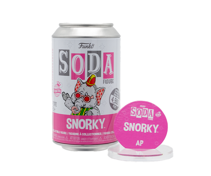 Funko Soda Artist Proof Snorky Collectible Vinyl Figure - Limited Edition Pop Culture Collectible for Display & Gifting