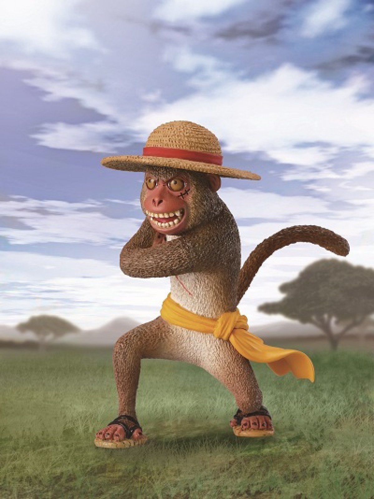 Figuarts ZERO Artist Special Monkey D Luffy Figure - Amazon JP Exclusive (Asakuma Toshio × Eiichiro Oda) - Perfect for Anime Collectors & One Piece Fans Display