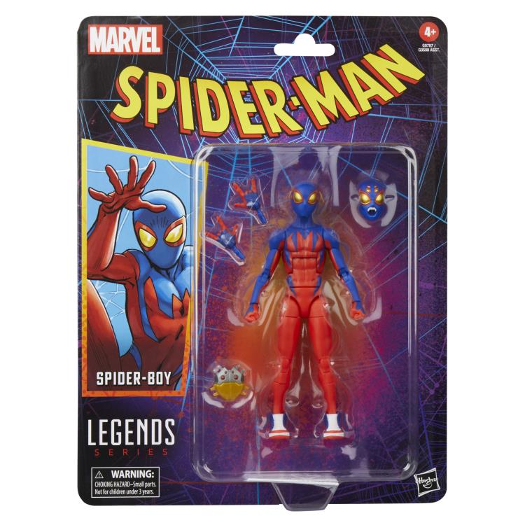 Spider-Man Marvel Legends Retro Collection 6-Inch Action Figure - Classic Comic Book Design - Collectible Toy for Display & Play