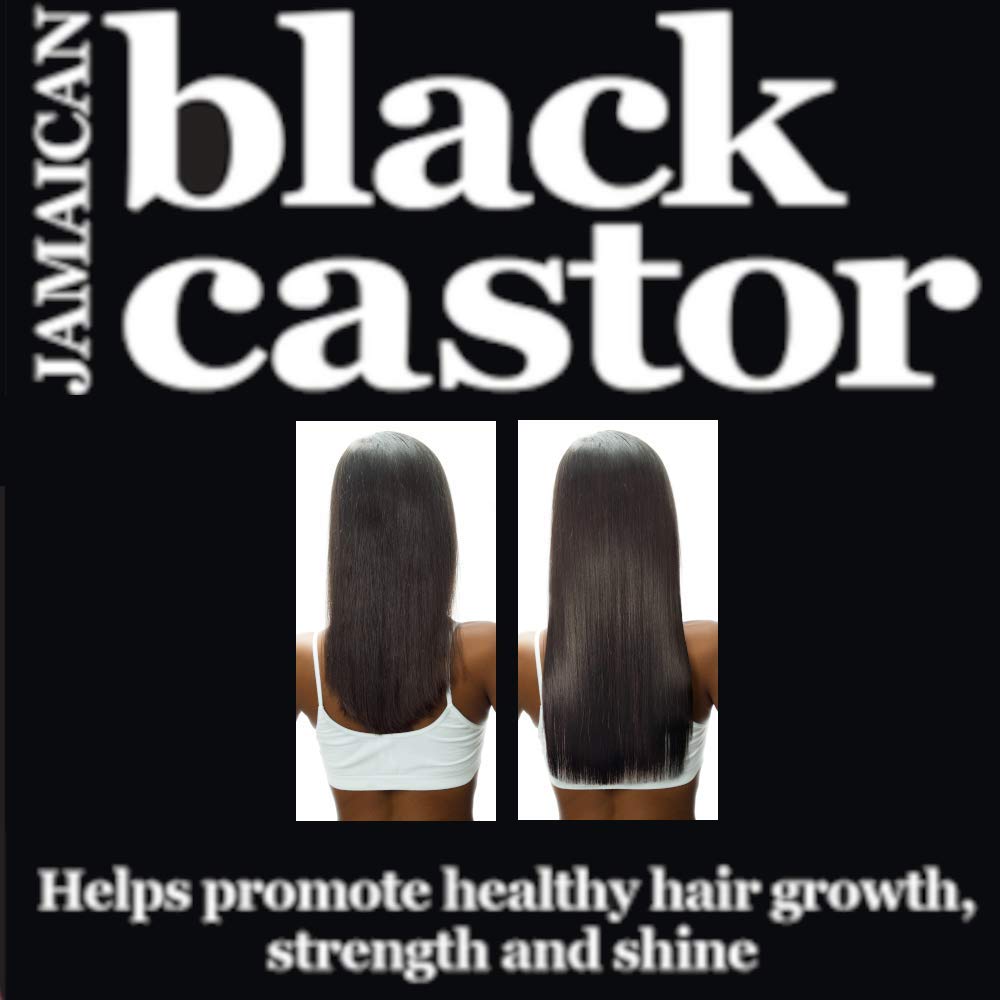 Difeel Jamaican Black Castor Oil Shampoo & Conditioner Set for Hair Growth - Sulfate Free, Paraben Free, 33.8oz Each - Gift Box for Dry, Damaged, Thinning & Frizzy Hair - Perfect for Daily Hair Care & Scalp Nourishment
