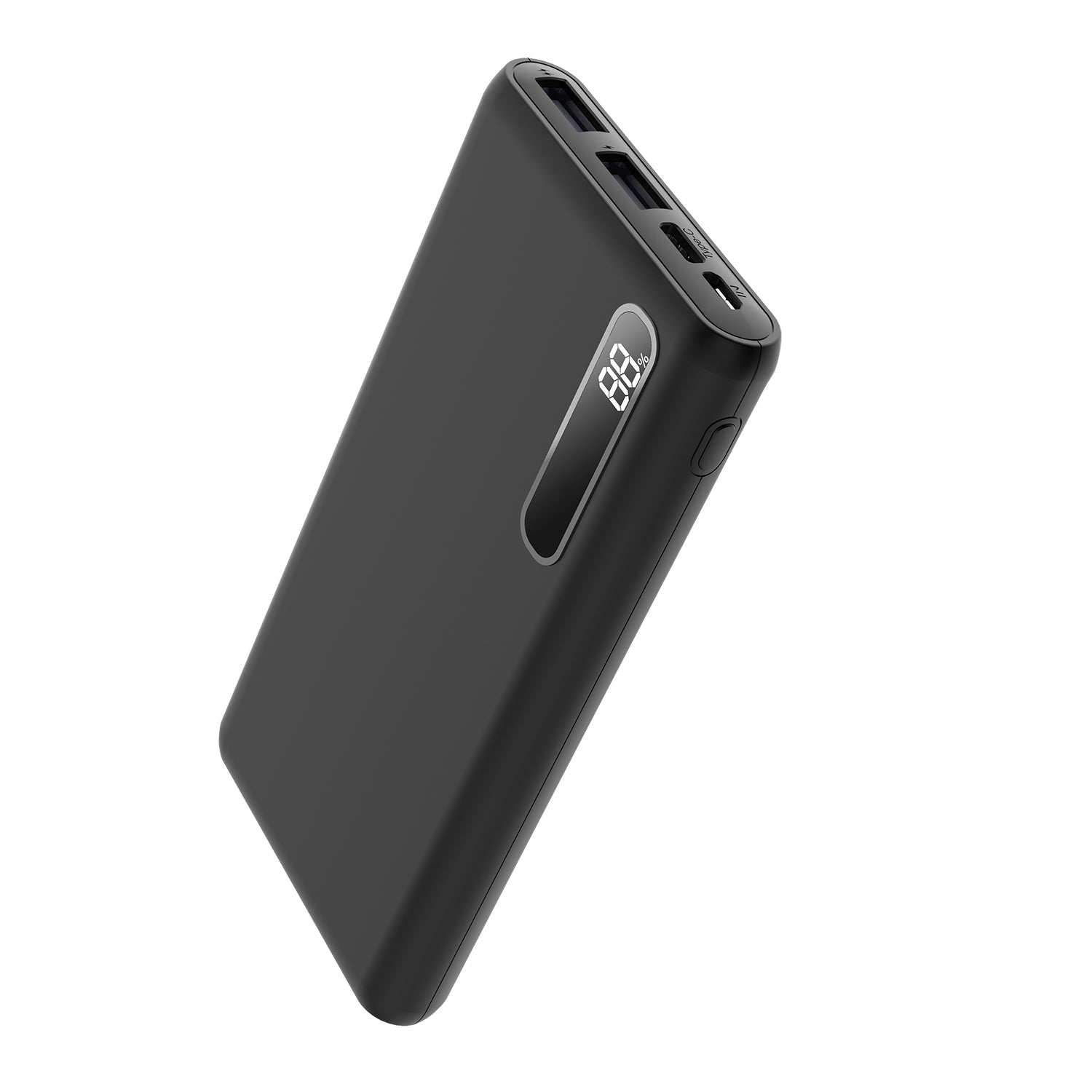 KUMA 10000mAh Portable Power Bank with USB-C Fast Charging - Perfect for Travel, Camping, and Emergency Backup