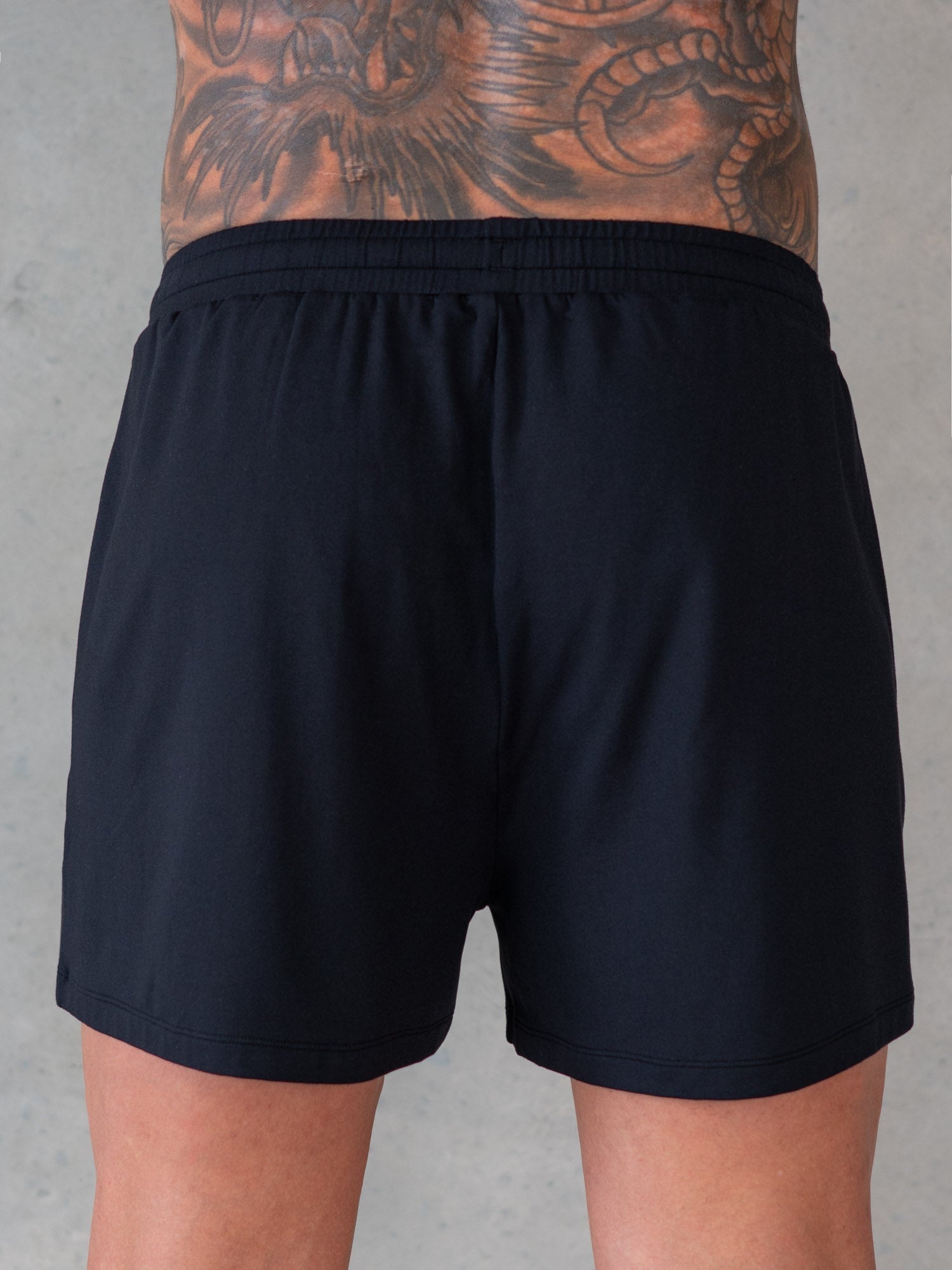 Soft Tech Arnie Shorts for Men - Comfortable & Stylish Black Athletic Shorts - Perfect for Running, Gym, and Casual Wear