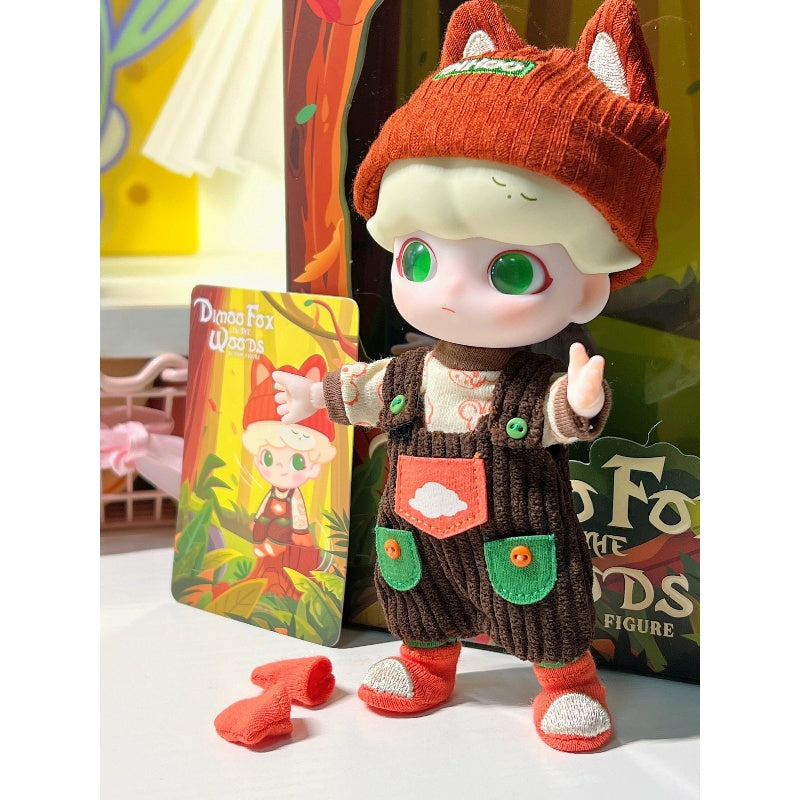 DIMOO Fox In The Woods Collectible Action Figure - Cute Animal Toy for Display, Gift & Anime Collection - Perfect for Home Decor, Office Desk & Fantasy Scene Diorama