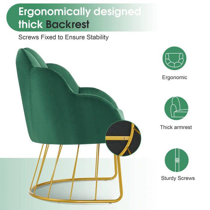Premium Camelia Manicure Pedicure Salon Chair - Ergonomic Beauty Spa Styling Chair for Nail Salon, Massage & Hair Salon - Perfect for Professional & Home Use