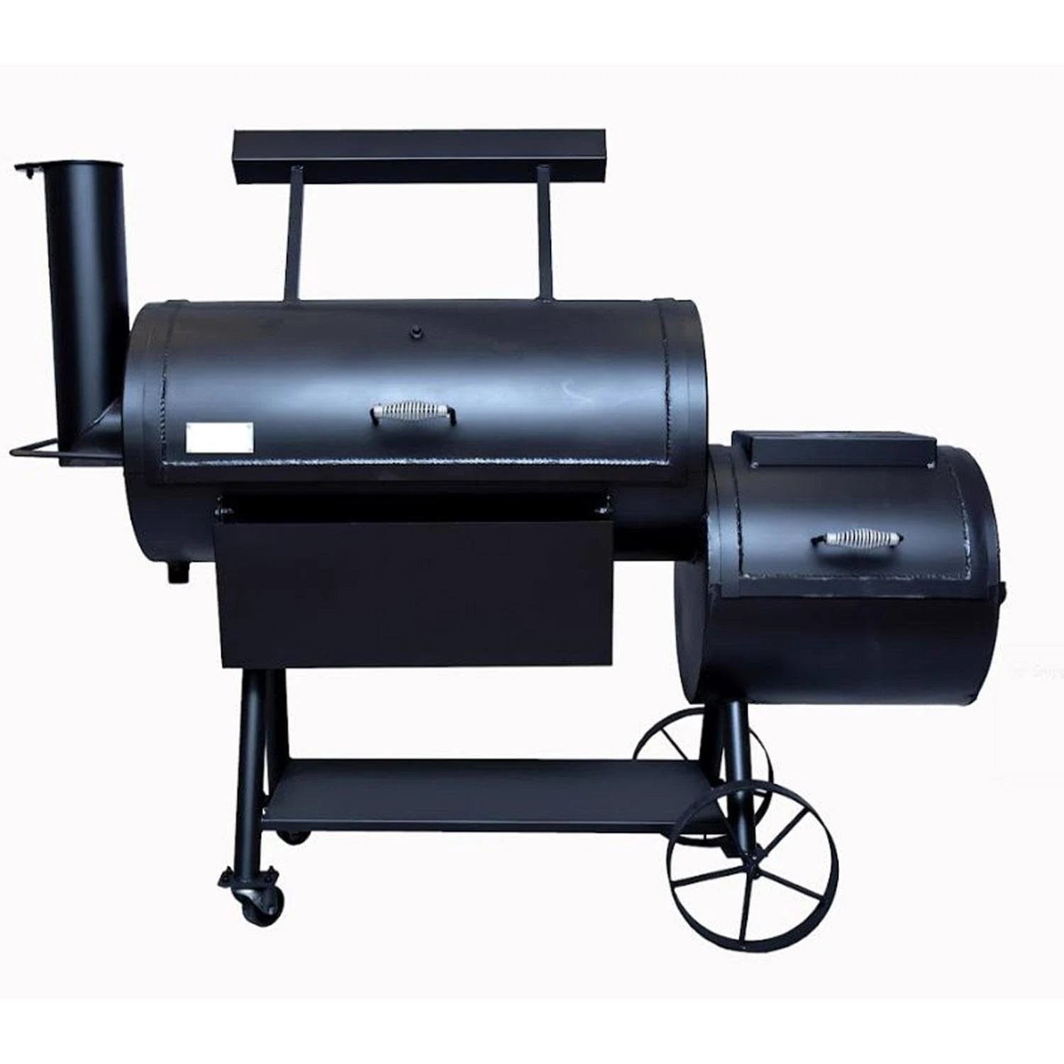 Old Country 20x60 Loaded Brazos Offset Smoker - Heavy Duty BBQ Grill for Backyard & Outdoor Cooking - Perfect for Tailgating, Camping & Large Gatherings