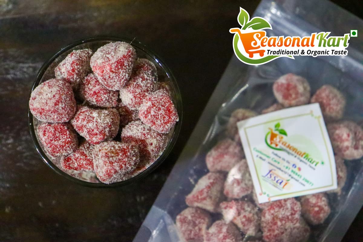 Authentic Punjabi Imli Candy & Tamarind Ladoo - 200g Khatta Meetha Swad - Traditional Indian Sweet & Sour Tamarind Treat | Perfect for Diwali Gifts, Tea Time Snacks & Dessert Lovers