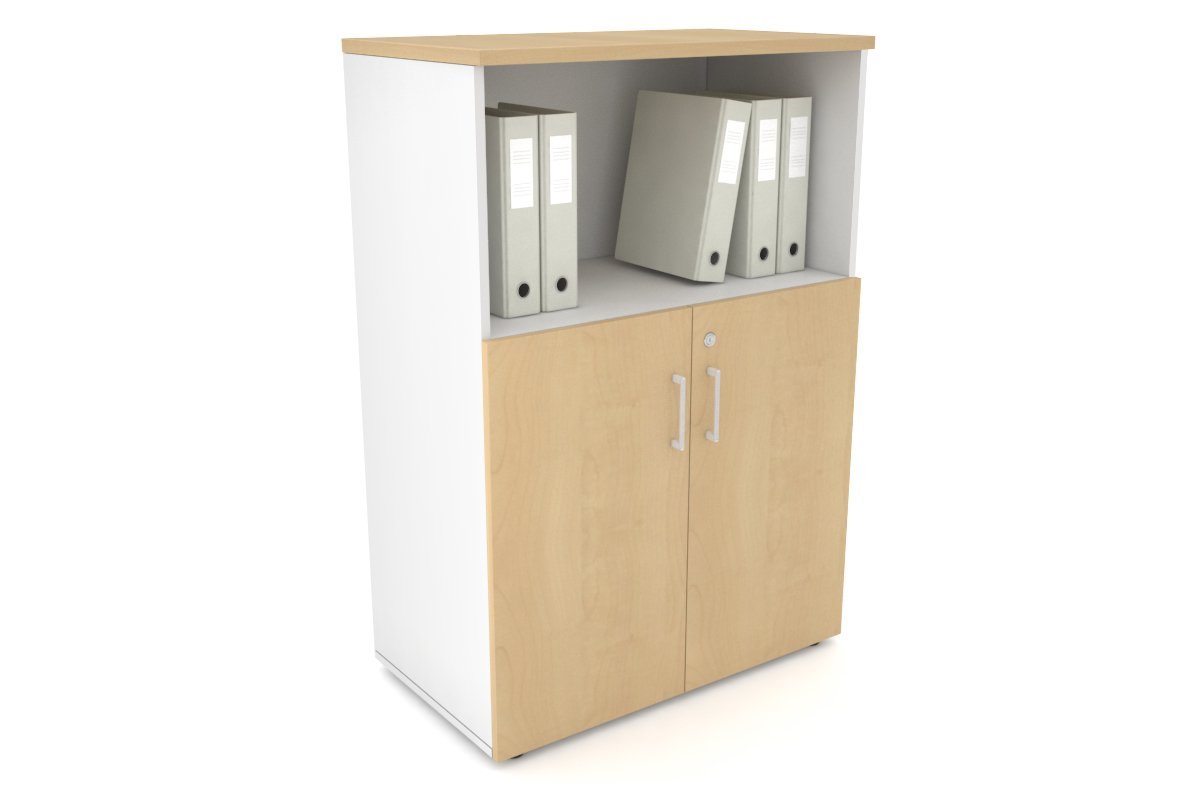 Medium Uniform Storage Cabinet with Small Doors [800W x 1170H x 450D] - Perfect for Office, School, and Home Organization