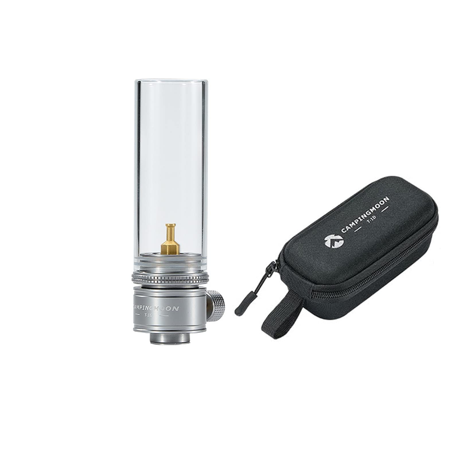 **Camping Gas Lantern - Portable Outdoor Gas Lamp with Glass Shade, Perfect for Camping, Hiking, Backyard & Emergency Lighting**    (Note: Removed brand name 