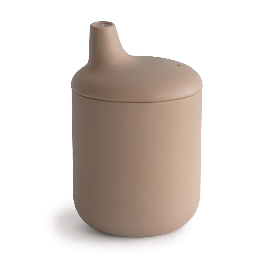Mushie Silicone Sippy Cup - BPA Free, Leak Proof Toddler Drinking Cup for Boys & Girls - Perfect for Travel, Daycare & Mealtime