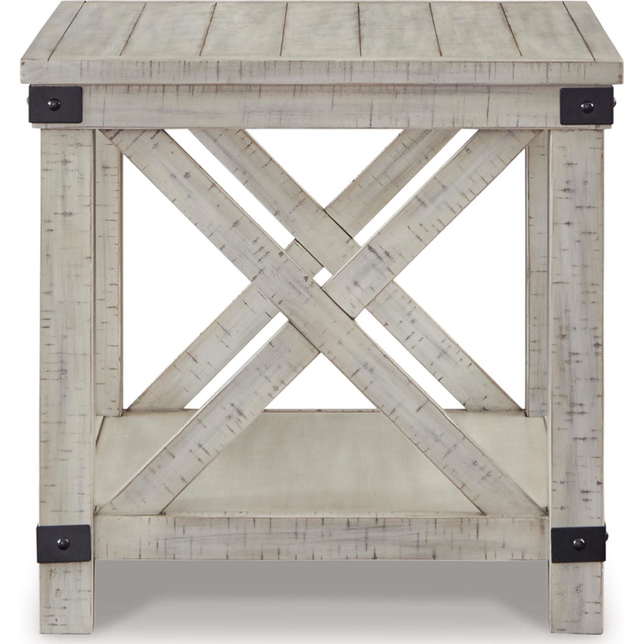Carynhurst Modern Rectangle End Table - Stylish Side Table for Living Room, Bedroom & Office - Perfect for Lamps, Books & Decor