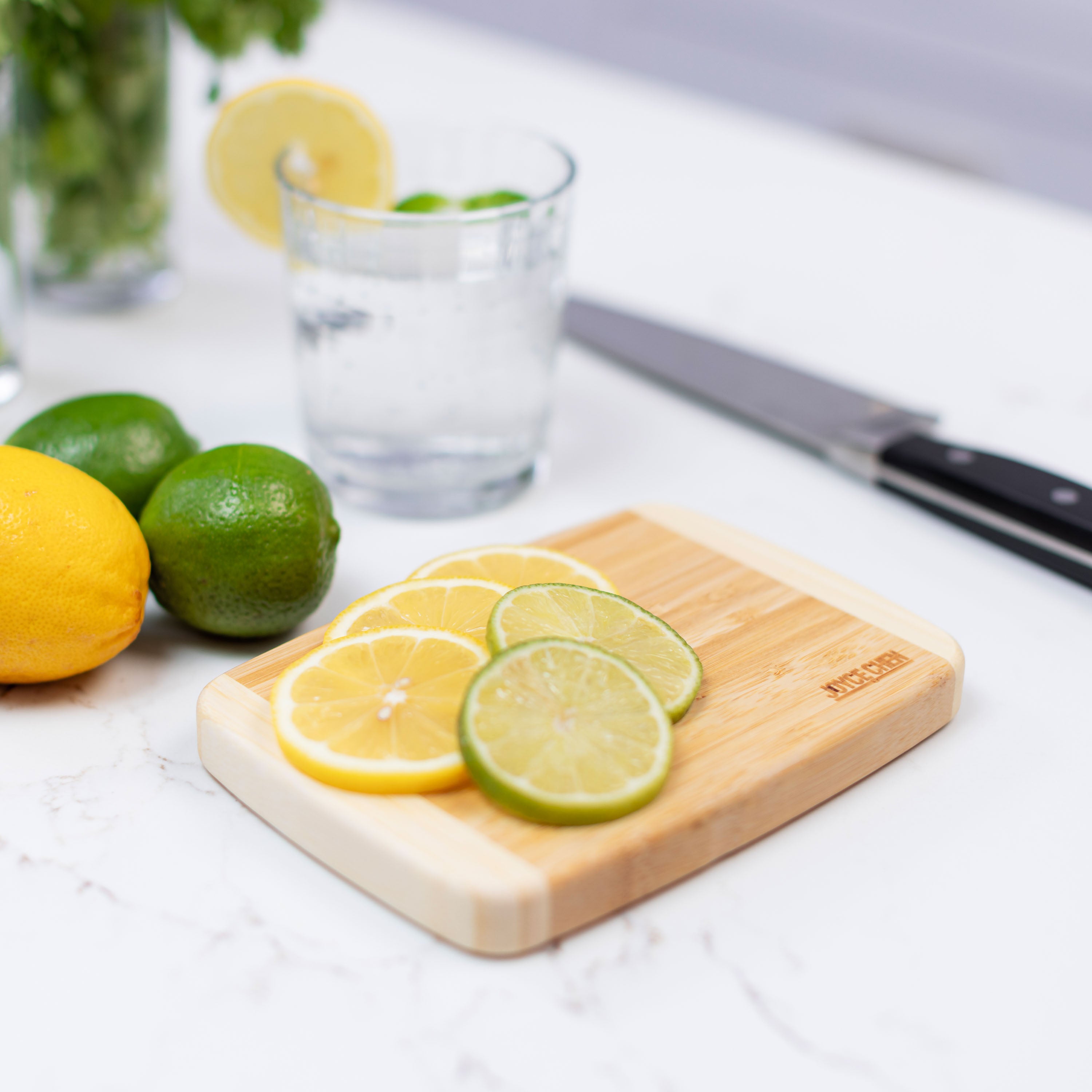 Premium Compact Burnished Bamboo Cutting Board - 5x7 Inches Small Kitchen Chopping Board for Fruits, Vegetables & Cheese - Perfect for RV, Camping & Small Spaces