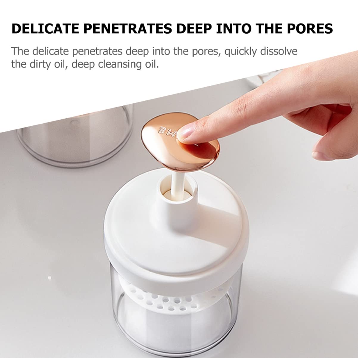 Facial Foam Maker - Electric Bubble Maker for Deep Cleansing & Exfoliating | Perfect for Spa, Skincare Routine & At-Home Facial Treatments