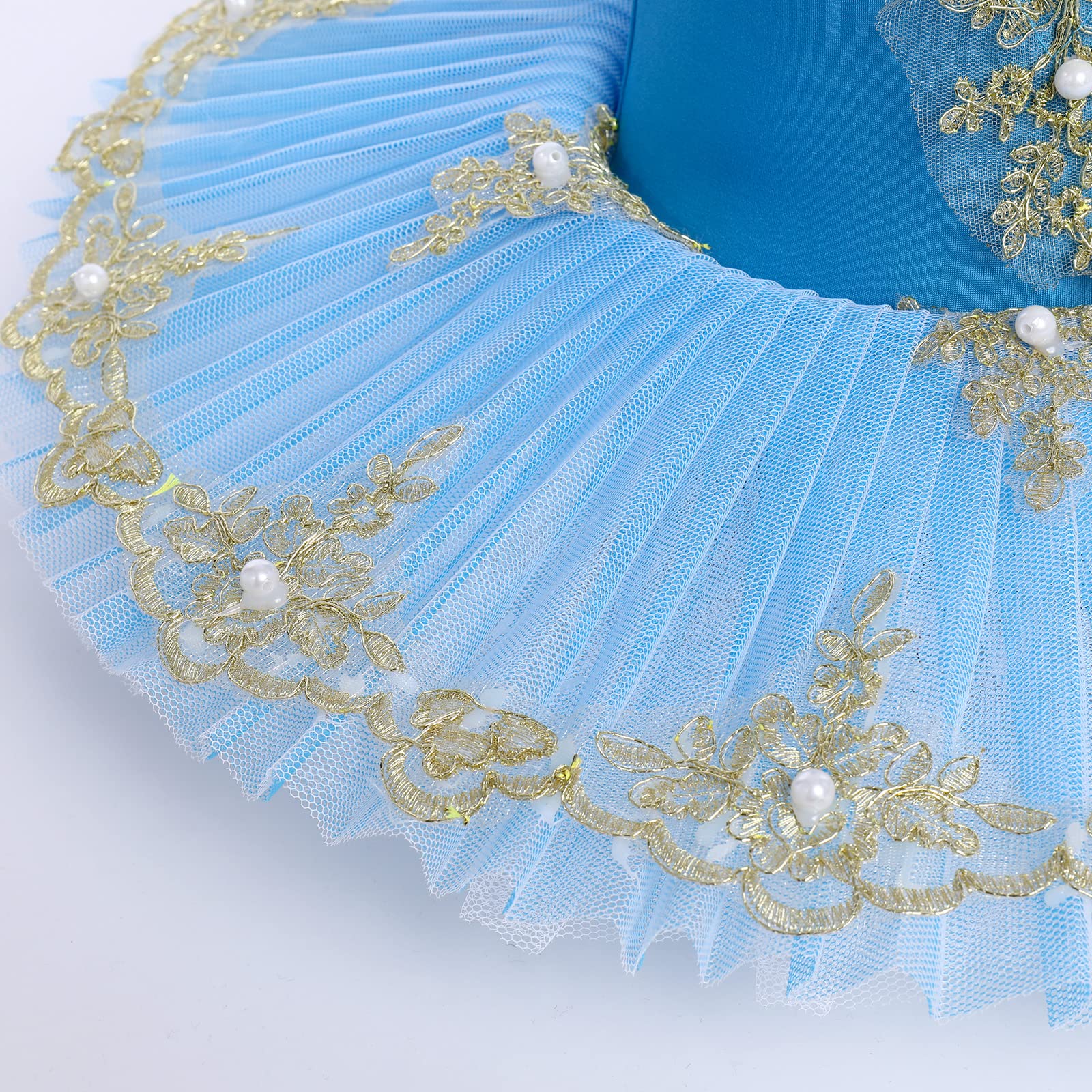 Swan Lake Ballet Leotard with Tutu Skirt - Girls Ballet Dance Costume for Performance, Recital & Competition - Princess Ballerina Outfit for Toddler to Teen