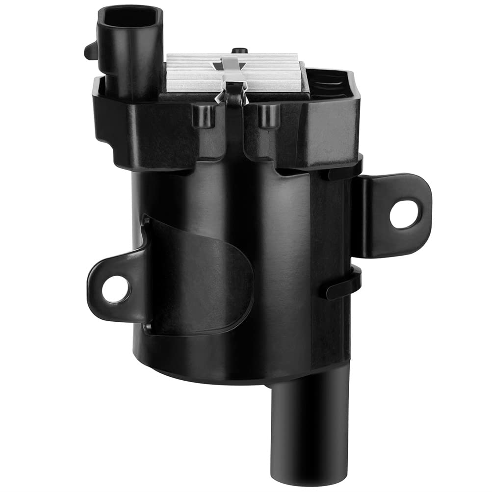 High Performance Round Ignition Coils Replacement for Chevrolet Silverado 1500, GMC Sierra, Buick, Cadillac Suburban V8 4.8L 5.3L 6L (1999-2007) - Compatible with OE 12563293 D585 C1251-8 Coil Packs - Perfect for Engine Tune-Ups & Performance Upgrades