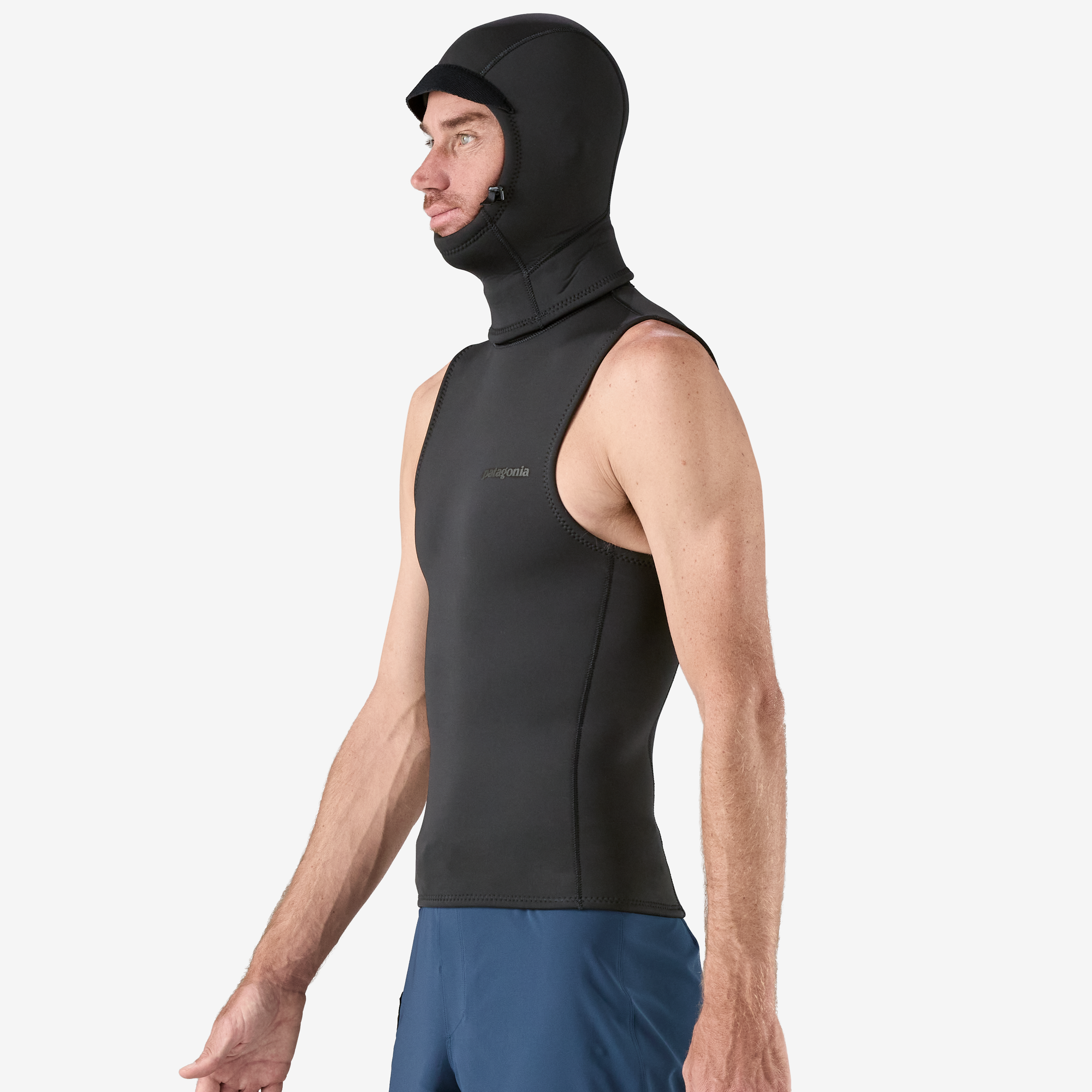 Yulex® Regulator® Hooded Wetsuit Vest - Premium Neoprene Surfing & Diving Vest for Cold Water Protection - Ideal for Surfers, Divers & Water Sports Enthusiasts